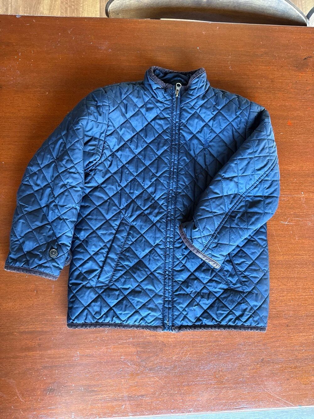 POLO by Ralph Lauren boys quilted navy jacket